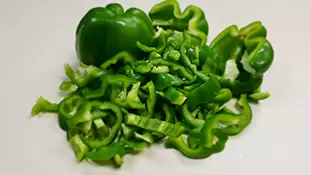 green bell pepper